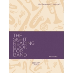 West, Jerry A. - Sight Reading Book For Band, Vol 3 - Alto Sax 1 