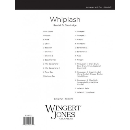 Standridge, Randall - Whiplash - Full Score