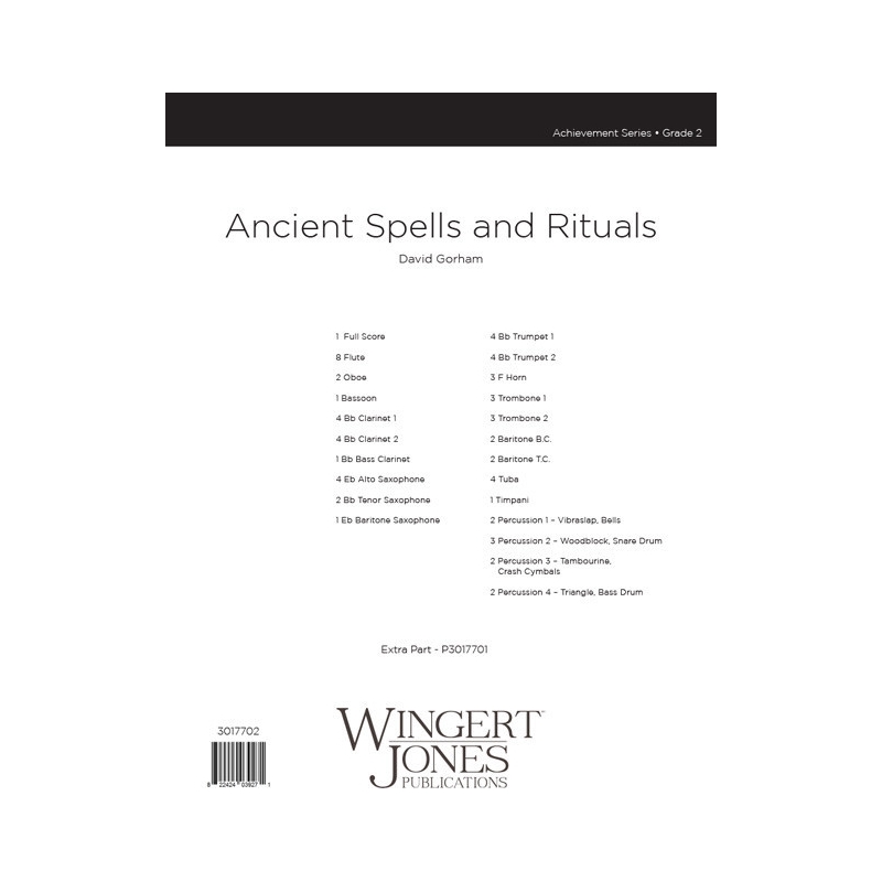 Gorham, David - Ancient Spells and Rituals - Full Score 