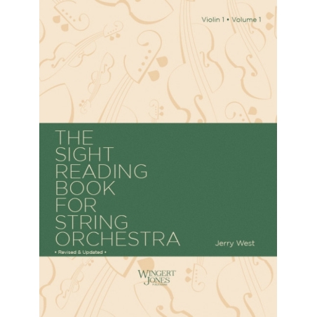 West, Jerry A. - Sight Reading Book For String Orchestra - Violin 1