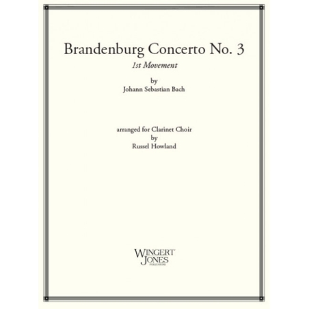 Bach, J.S - Brandenburg Concerto No. 3