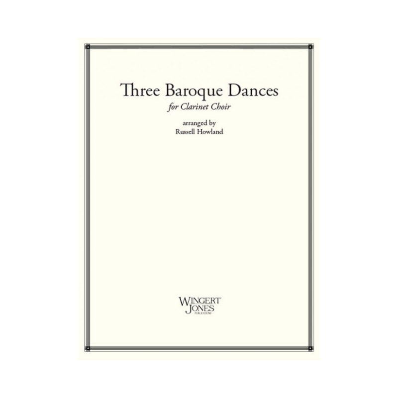 Bach, J.S - Three Baroque Dances 
