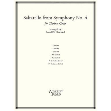 Mendelssohn Bartholdy, Felix - Saltarello from Symphony No.4
