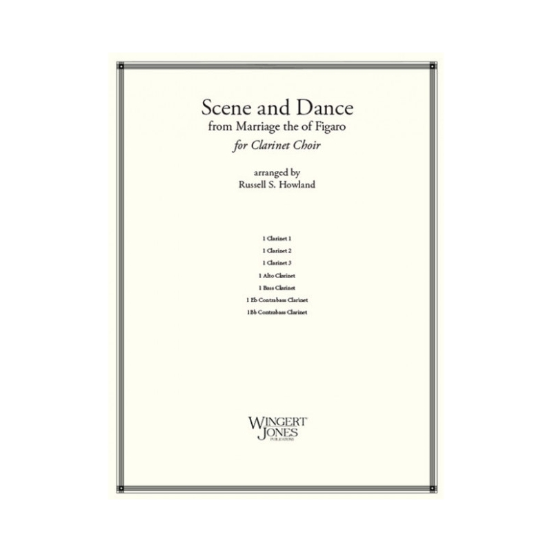 Mozart, Wolfgang Amadeus - Scene and Dance From Marriage Of Figaro 