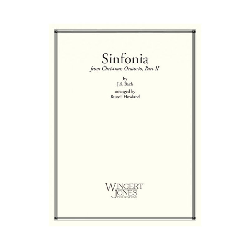 Bach, J.S - Sinfonia From Christmas Oratorio 