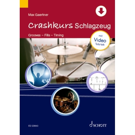 Gaertner, Max - Crashkurs Schlagzeug 