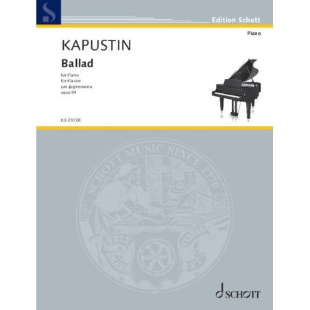Kapustin, Nikolai - Ballad op. 94 