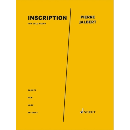 Jalbert, Pierre - Inscription 