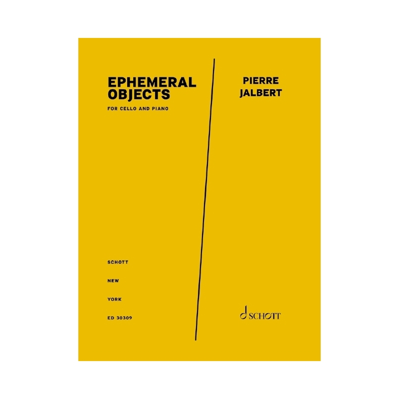 Jalbert, Pierre - Ephemeral Objects 