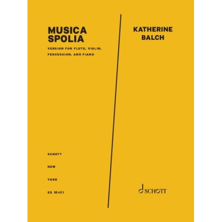 Balch, Katherine - Musica Spolia 