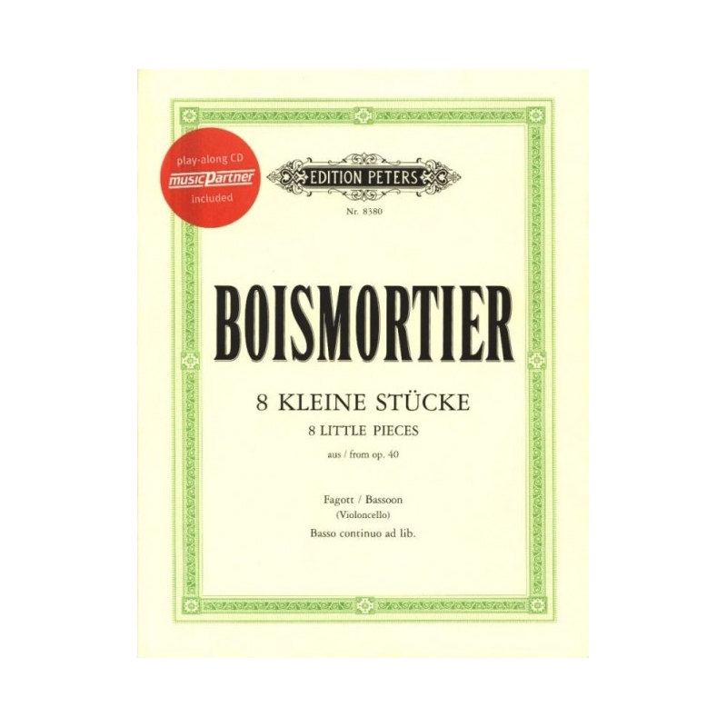 Boismortier, Joseph Bodin de - 8 Little Pieces