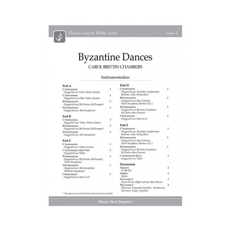 Chambers, Carol Brittin - Byzantine Dances 