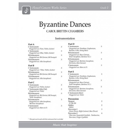 Chambers, Carol Brittin - Byzantine Dances 