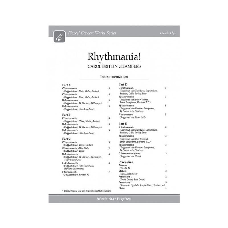 Chambers, Carol Brittin - Rhythmania! 