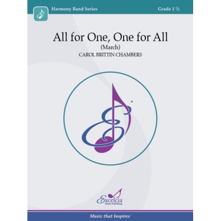 Chambers, Carol Brittin - All for One, One for All