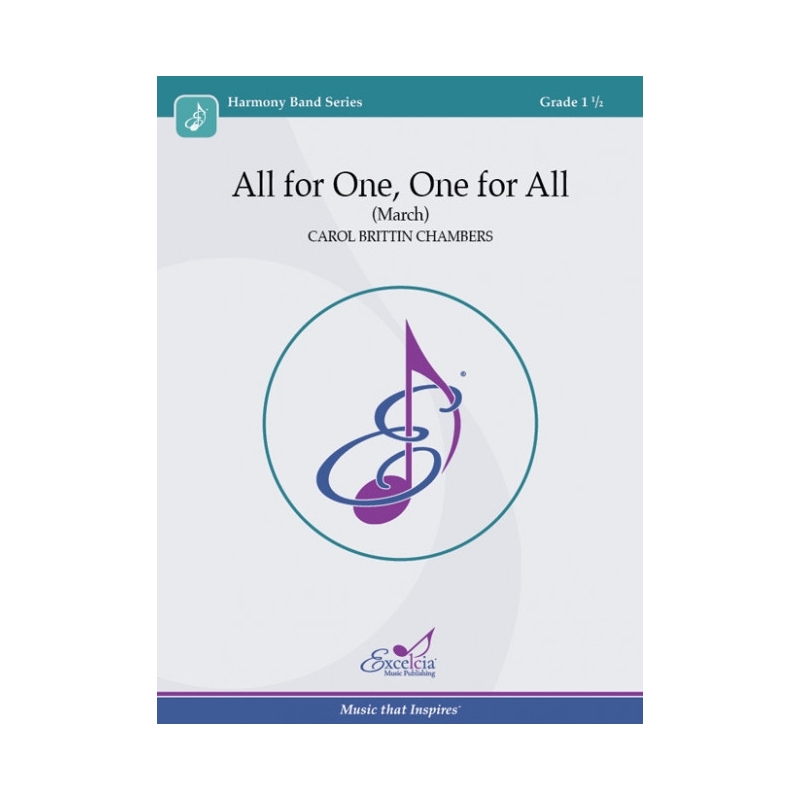 Chambers, Carol Brittin - All for One, One for All 