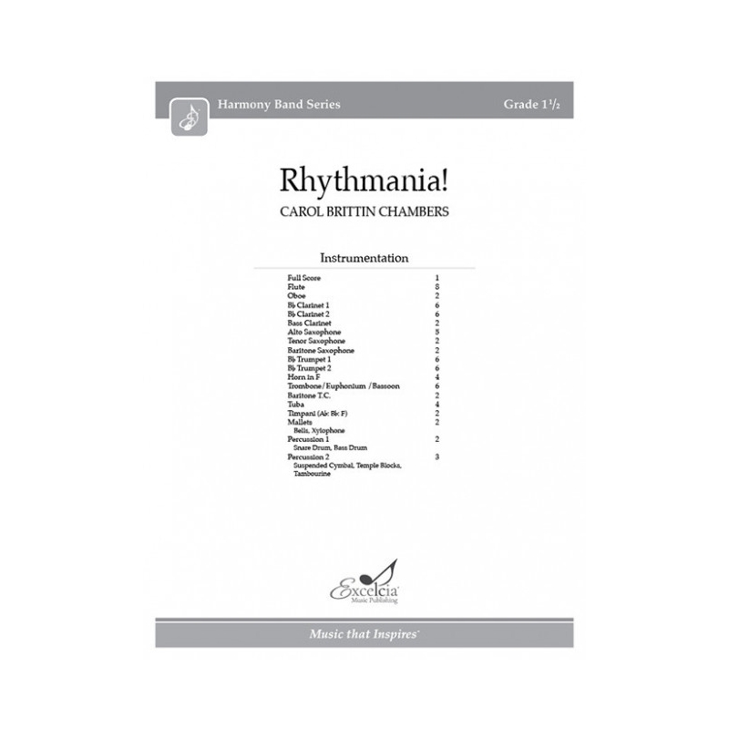 Chambers, Carol Brittin - Rhythmania! 