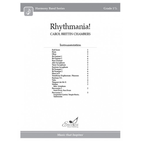 Chambers, Carol Brittin - Rhythmania! 