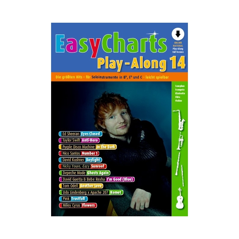 Easy Charts Play-Along Vol. 14