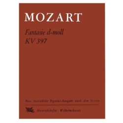 Mozart, W.A - Fantasie in d-moll K.397