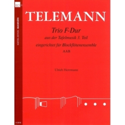 Telemann, G.P - Trio F-Dur