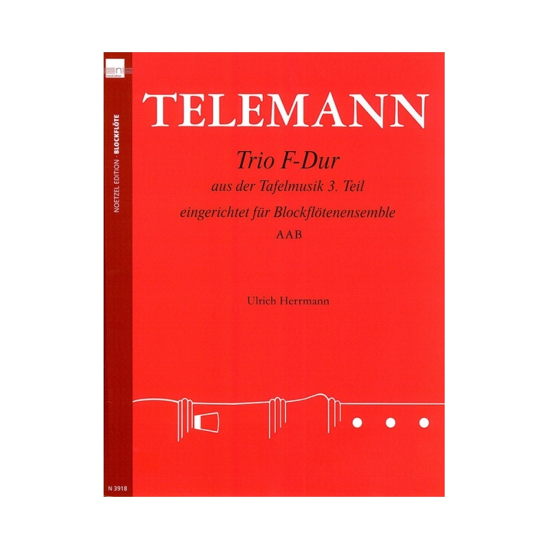 Telemann, Georg Philipp - Trio F-Dur 