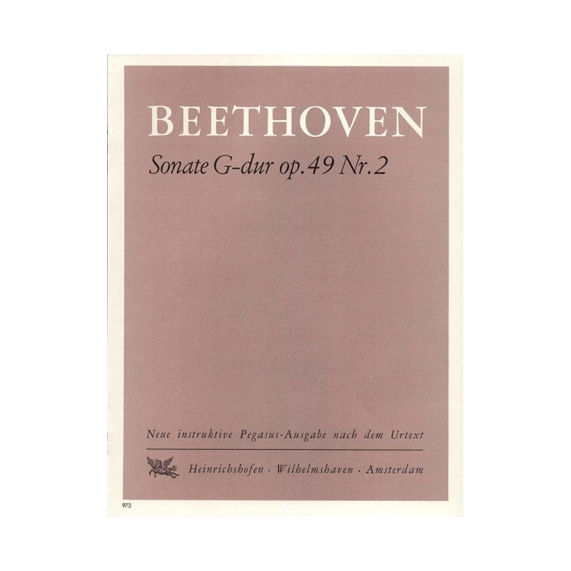 Beethoven, L.v - Sonate G-Dur op. 49 Nr. 2