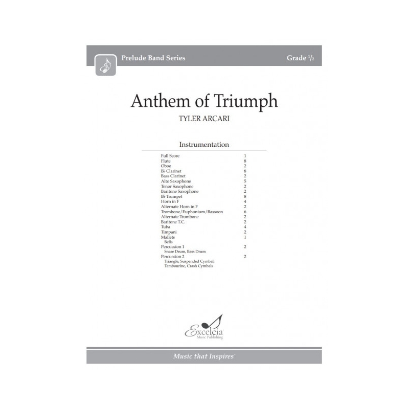 Arcari, Tyler - Anthem of Triumph 