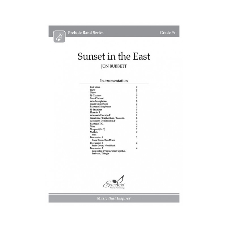 Bubbett, Jon - Sunset in the East 