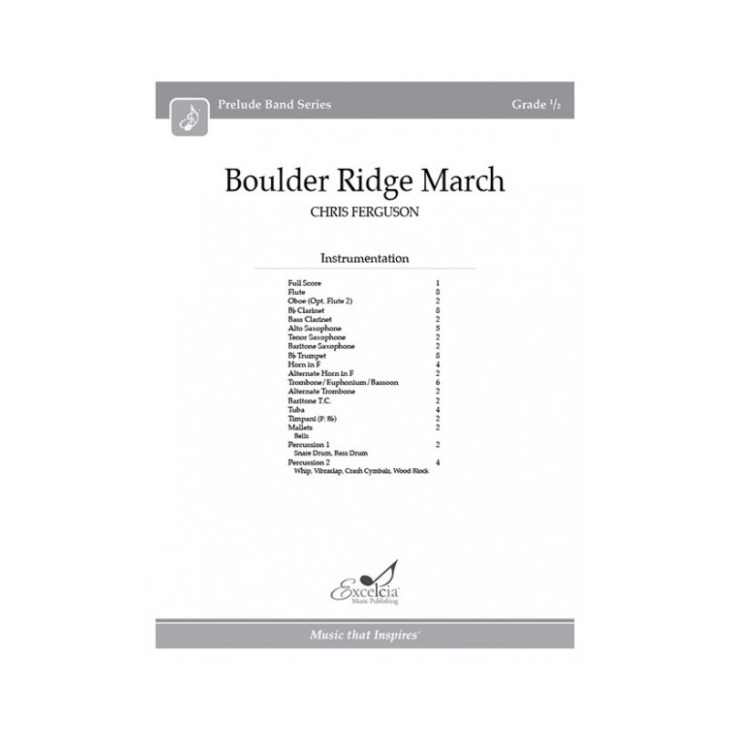 Ferguson, Chris - Boulder Ridge March 