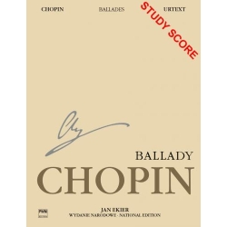 Chopin, Frédéric - Ballades National Edition WN1A op.23, op.38, op.47, op.52 WN1A