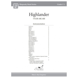 Arcari, Tyler - Highlander 