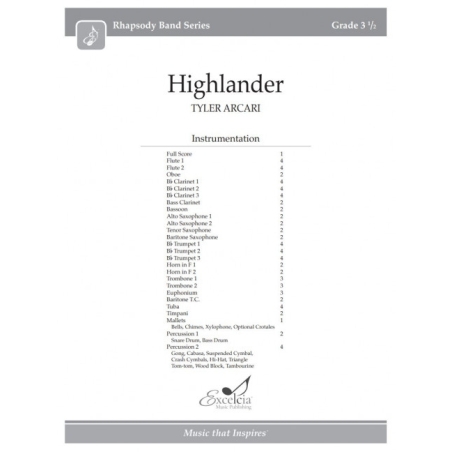 Arcari, Tyler - Highlander