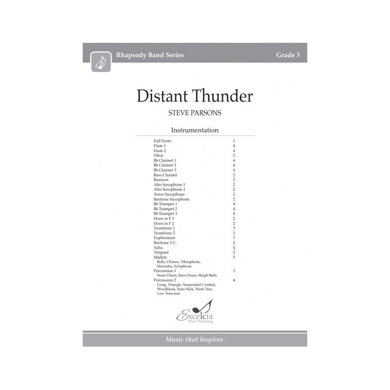 Parsons, Steve - Distant Thunder 