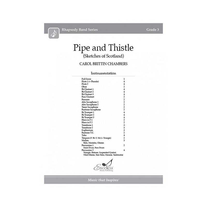 Chambers, Carol Brittin - Pipe and Thistle 