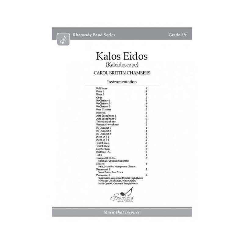 Chambers, Carol Brittin - Kalos Eidos 