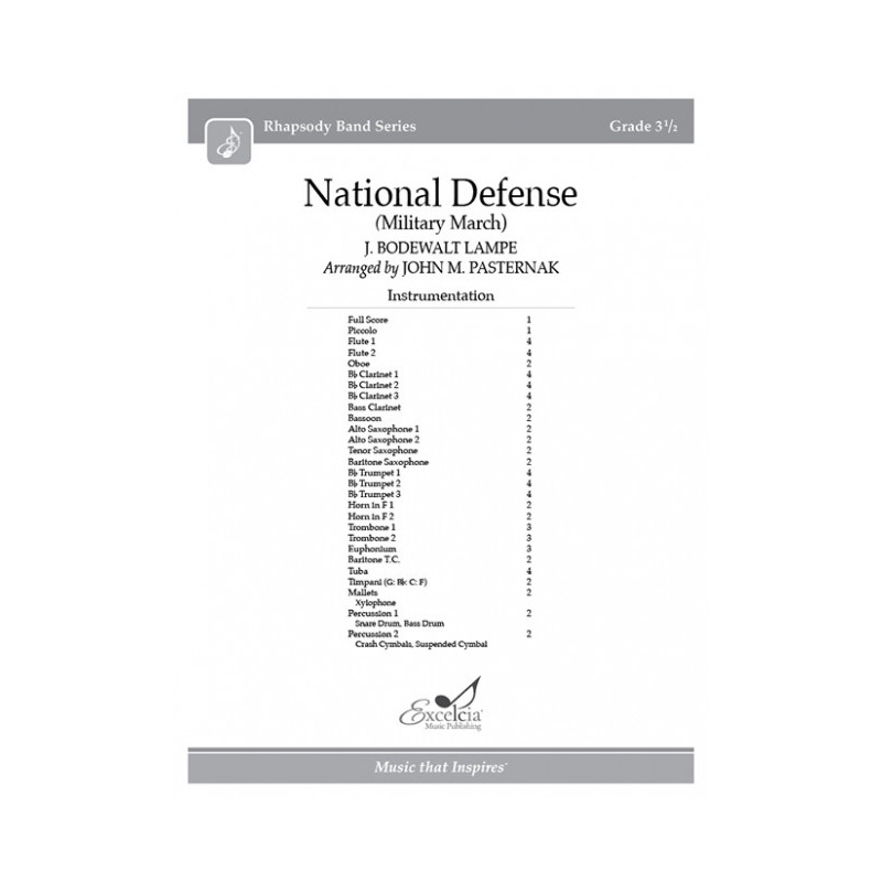 Lampe, J. Bodewalt - National Defense March 