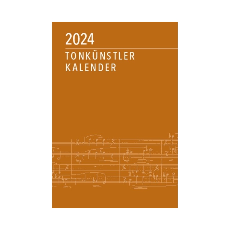 Tonkünstler-Kalender 2024