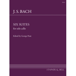 Bach, J S - Six Suites for Unaccompanied Cello (Such, revised Pratt)