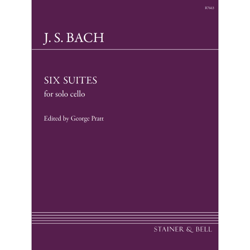 Bach, J S - Six Suites for Unaccompanied Cello (Such, revised Pratt)