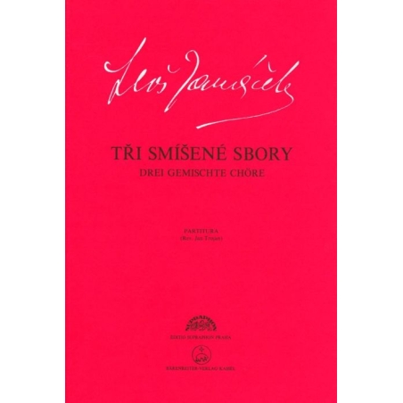 Janacek, Leos - Three Mixed Choruses (Czech/Ger)