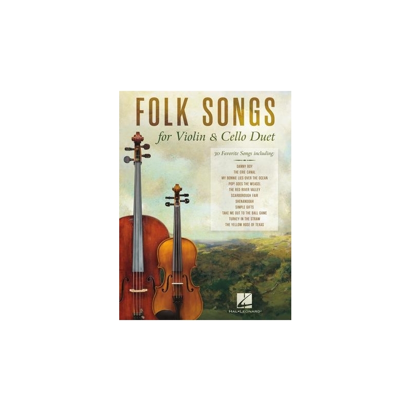 Folk Songs for Violin and Cello Duet