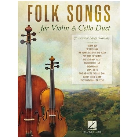Folk Songs for Violin and Cello Duet