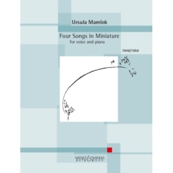 Mamlok, Ursula - Four Songs...