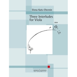 Kats-Chernin, Elena - Three Interludes