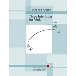 Kats-Chernin, Elena - Three Interludes 