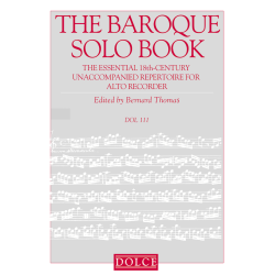 The Baroque Solo Book for Recorder