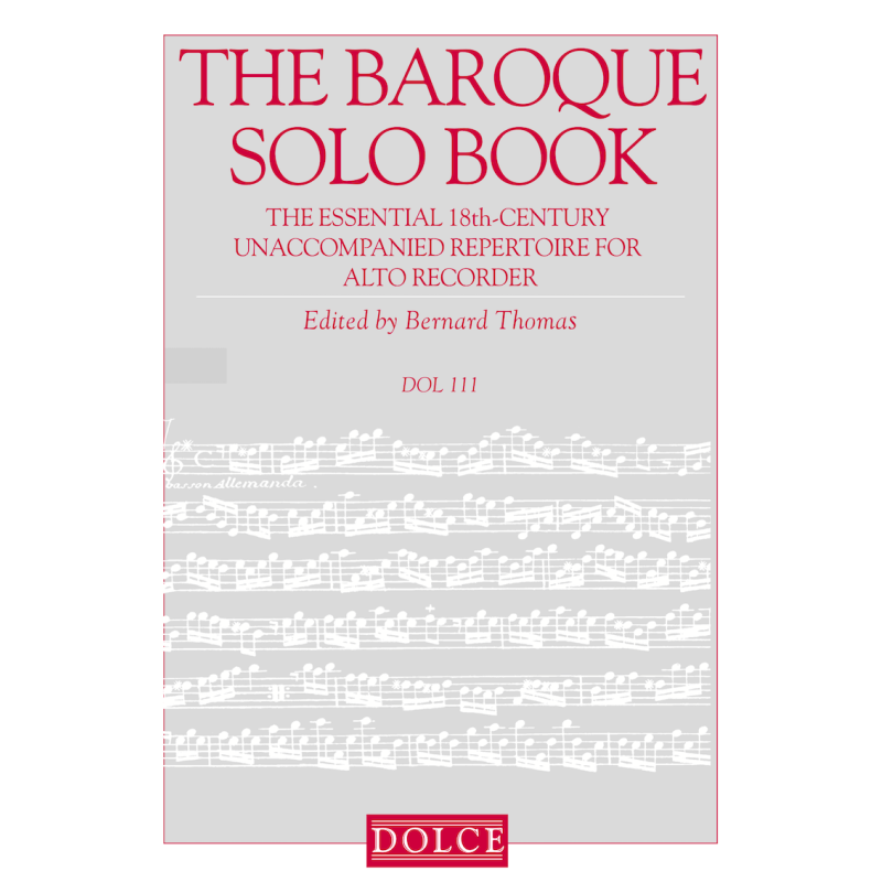 The Baroque Solo Book for Recorder