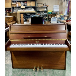 SOLD: Pre-Owned Kemble Classic Upright Piano in Mahogany Satin