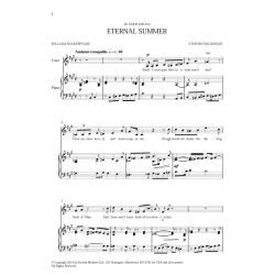 Wilkinson, Stephen - Eternal Summer (A Second Book of Songs)